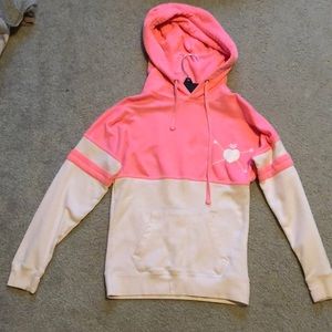 Pink and White los angeles hoodie